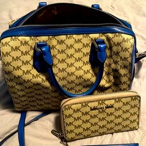 Authentic Michael Kors Bag & Wallet